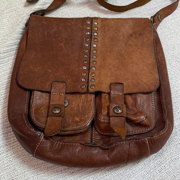 Patricia Nash Leather Armeno Crossbody Messenger - Picture 13 of 16